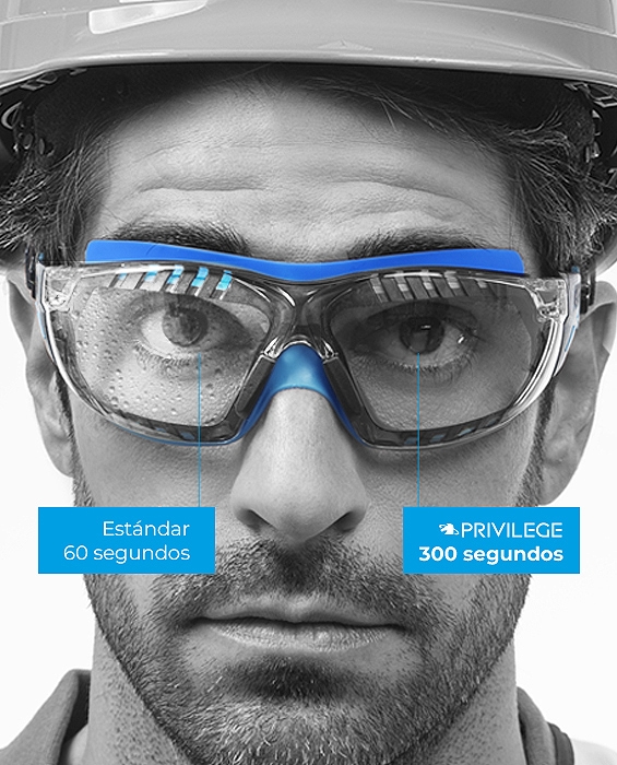 tus gafas de seguridad antivaho y antirayas