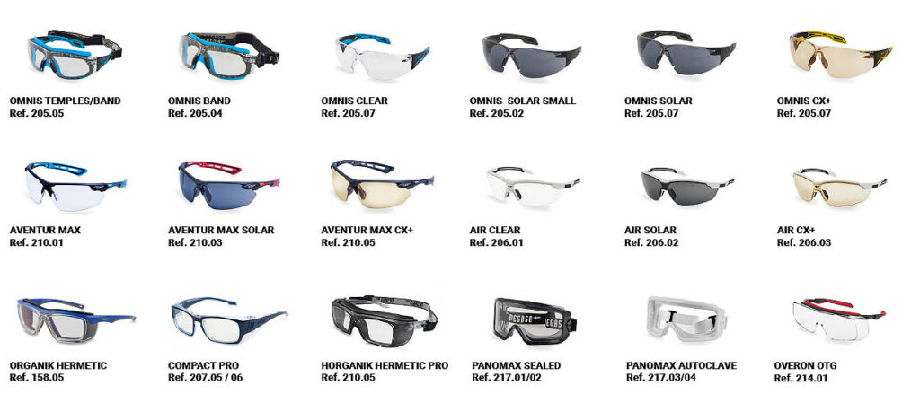 Anti-fog and anti-scratch safety glasses