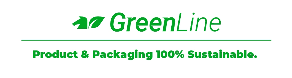 The new GreenLine product line is made from sustainable materials that reduce the carbon footprint by up to 66%.